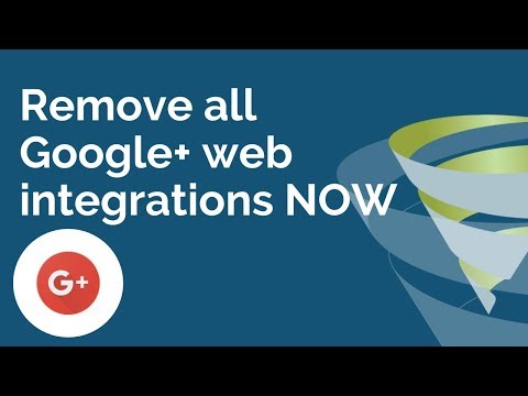Remove all Google+ Web Integrations: T-Time With Tillison