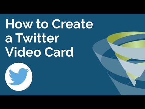 How to Create a Twitter Website or Video Card: T-Time With Tillison