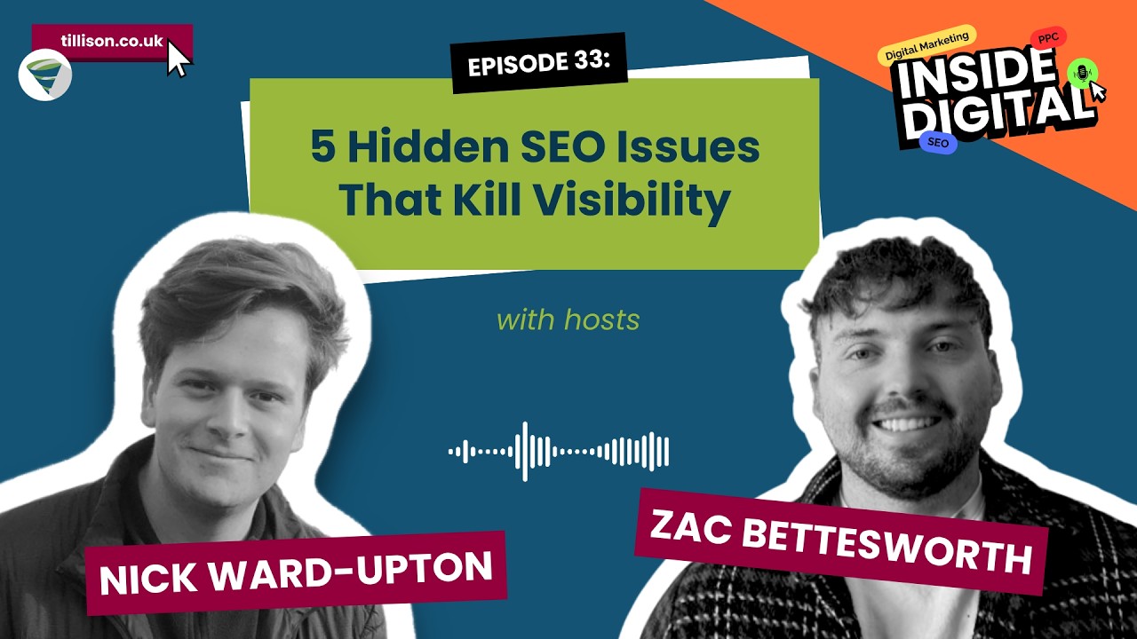 5 Hidden SEO Issues That Kill Visibility | Ep 33 of Inside Digital