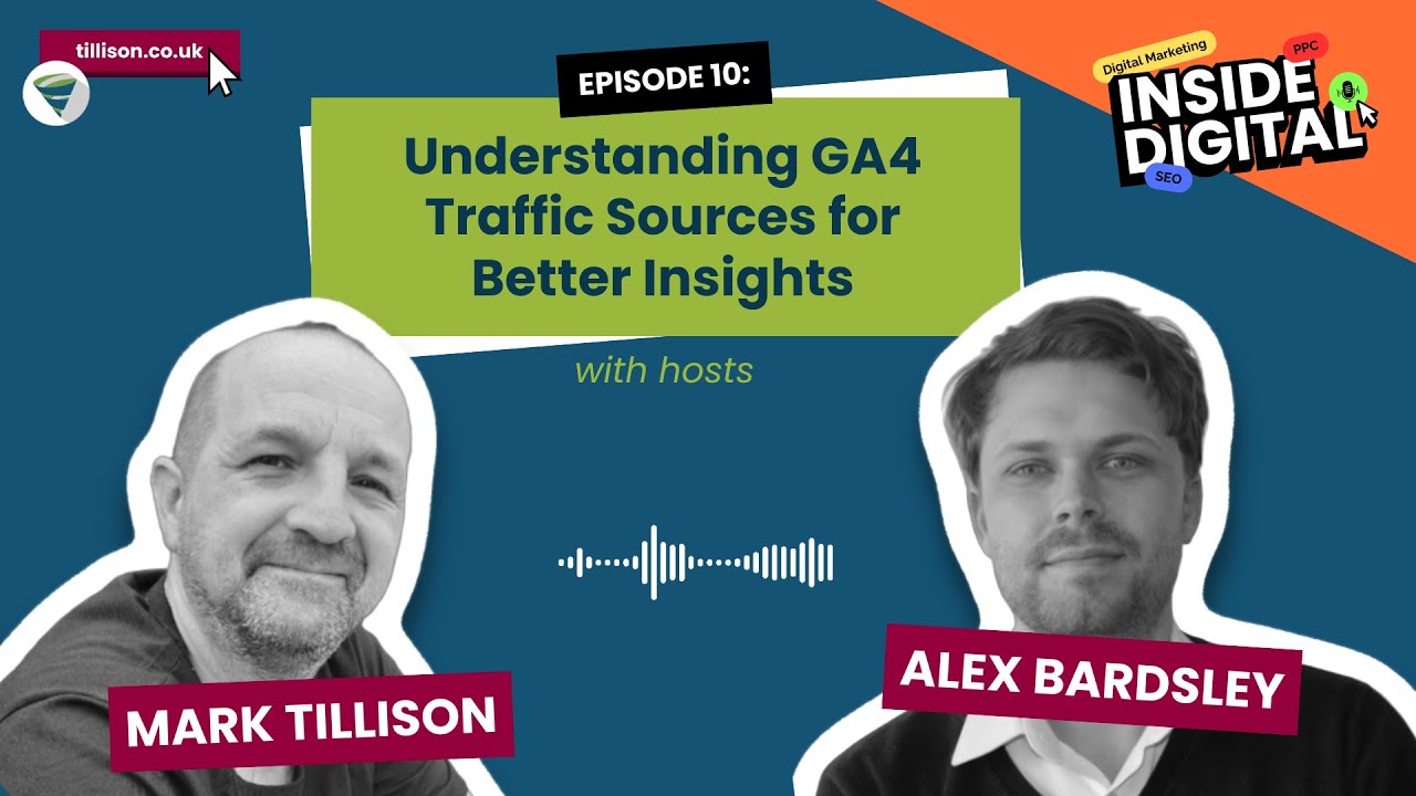 Understanding GA4 Traffic Sources for Better Insights | Ep: 10 of Inside Digital Podcast