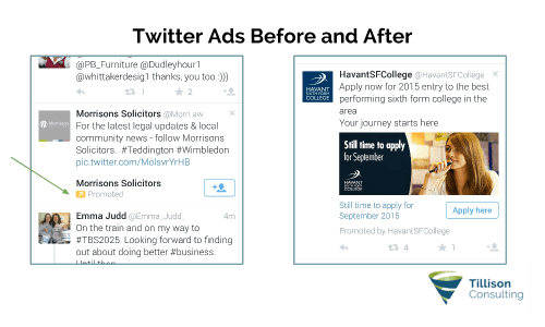 Twitter Ads Comparison 2015