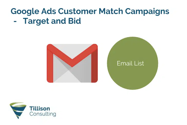 Google Ads Customer Match Campaigns - AdWords Email List Targeting - Tillison Consulting