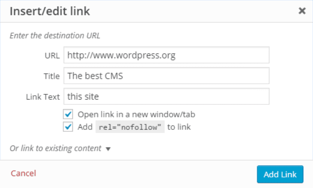 Title and Nofollow for Links - WordPress SEO Plugins - Tillison Consulting