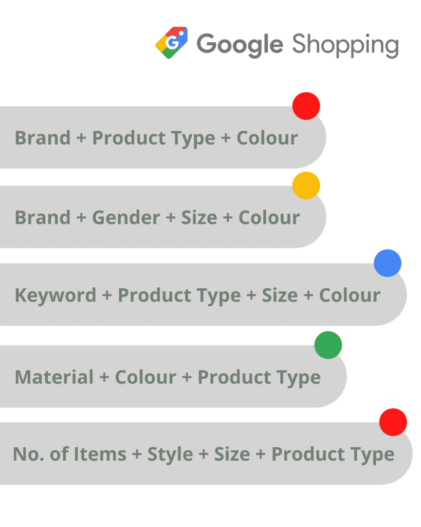 How to optimise your Google Shopping product titles