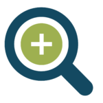 Magnifying Glass Stat Icon
