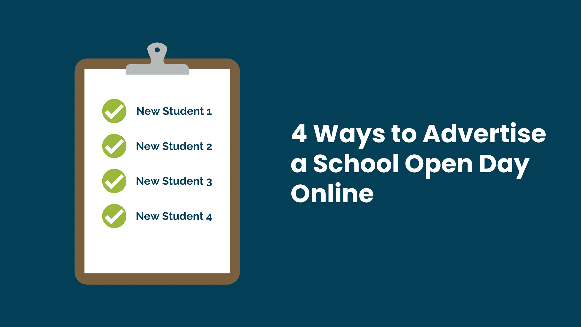 4 Ways to Advertise a School Open Day Online