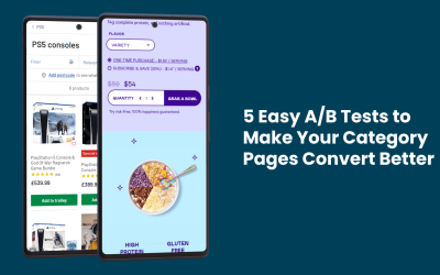 5 Easy A/B Tests to Make Your Category Pages Convert Better